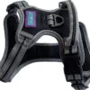 Hem & Boo Sports Harness Black -Pawfect Sales Store dh4984 dh4985 dh4986 dh5045 sports harness black lr