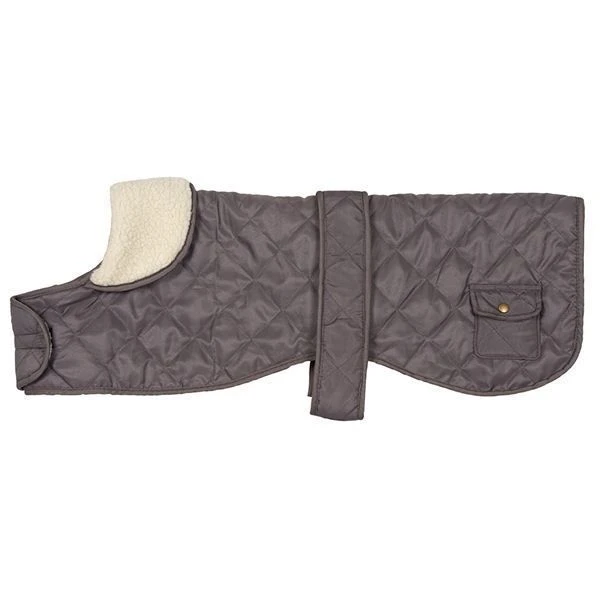 Banbury & Co All Weather Waterproof Comfort Padded Dog Coat In Grey 5 Banbury & Co All Weather Waterproof Comfort Padded Dog Coat In Grey - Image 3