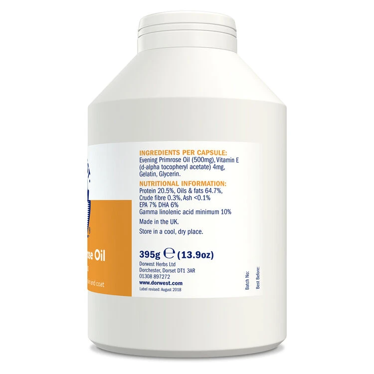 Dorwest Evening Primrose Oil Capsules 12 Dorwest Evening Primrose Oil Capsules - Image 10