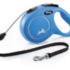 Flexi New Classic Retractable Cord Lead Blue -Pawfect Sales Store flexiNewClassicMCord8mblue
