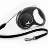 Flexi Black Design Dog Lead Cord 5m 1 Flexi Black Design Dog Lead Cord 5m -Pawfect Sales Store flexi black design m cord 5m black