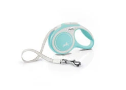 Flexi New Comfort Tape Dog Lead Extra Small Light Blue 3m 1-12kg (10ft 1-26lbs)