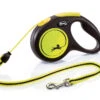 Flexi New Neon Hi Vis Retractable Cord Lead