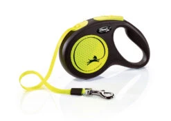 Flexi New Neon Hi Vis Retractable Tape Lead