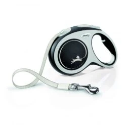 Flexi New Comfort Tape M Black 5m 1-25kg (16ft 1-55lbs)