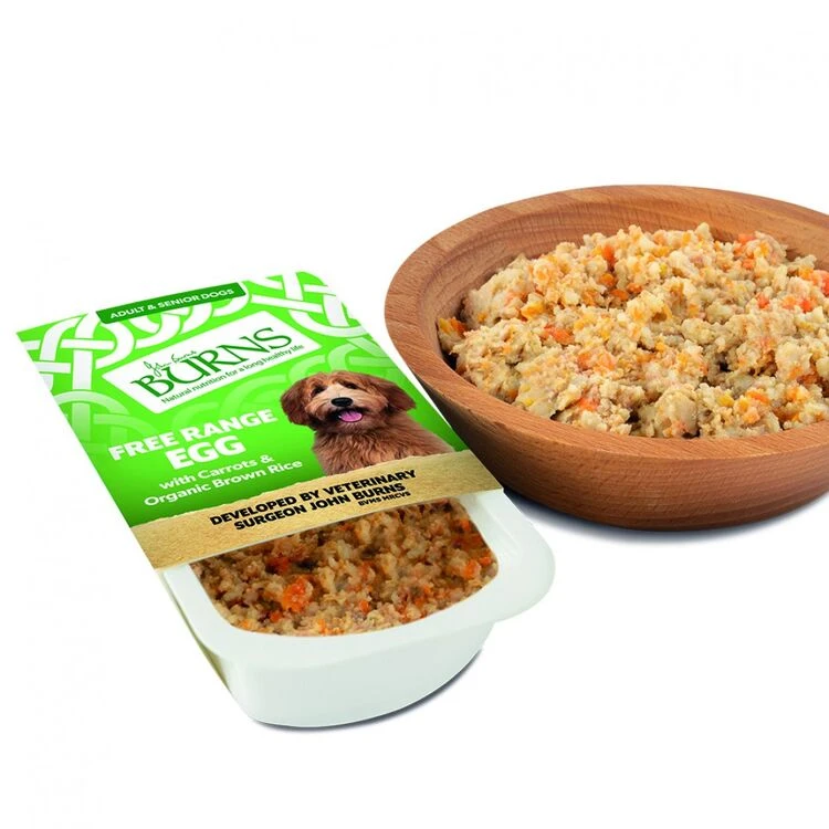Burns Penlan Farm Tray Complete Free Range Egg Veg & Brown Rice Dog Food 6 Pack 395g 3 Burns Penlan Farm Tray Complete Free Range Egg Veg & Brown Rice Dog Food 6 Pack 395g