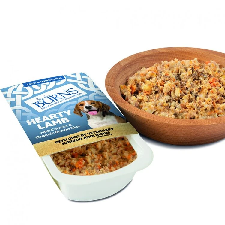Burns Penlan Farm Tray Complete Hearty Lamb Veg & Brown Rice Dog Food 12 Pack 150g 3 Burns Penlan Farm Tray Complete Hearty Lamb Veg & Brown Rice Dog Food 12 Pack 150g