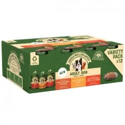 12 X James Wellbeloved Adult Dog Can Grain Free Turkey Lamb & Chicken In Loaf 400g