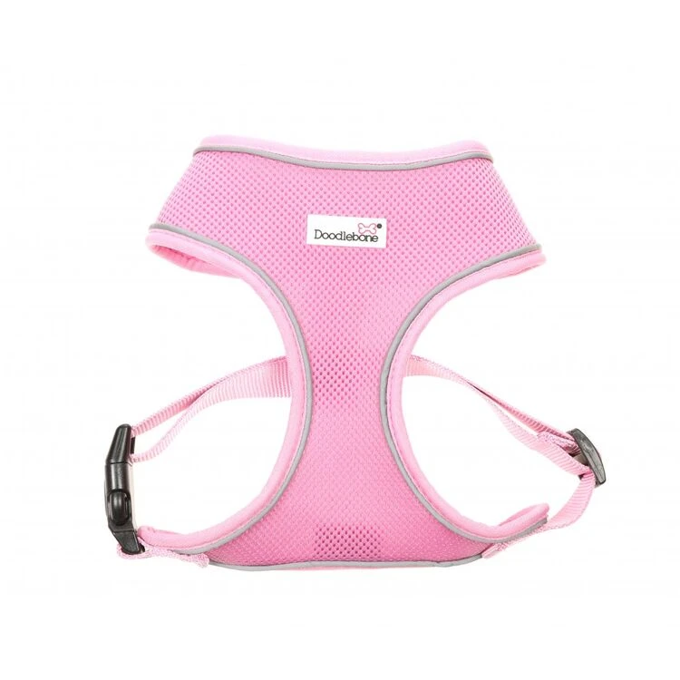 Doodlebone Originals Airmesh Harness Blush 3 Doodlebone Originals Airmesh Harness Blush