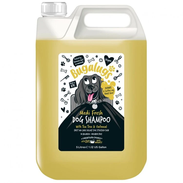 Bugalugs Medifresh Dog Shampoo 5 Litres 3 Bugalugs Medifresh Dog Shampoo 5 Litres