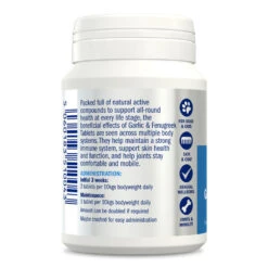 Dorwest Garlic & Fenugreek Tablets 21 Dorwest Garlic & Fenugreek Tablets -Pawfect Sales Store gf200 s1