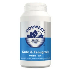 Dorwest Garlic & Fenugreek Tablets 22 Dorwest Garlic & Fenugreek Tablets -Pawfect Sales Store gf500