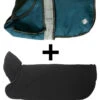 Danish Design 2 In 1 Blue Four Seasons Waterproof Performance Dog Coat -Pawfect Sales Store img blue lining and coat