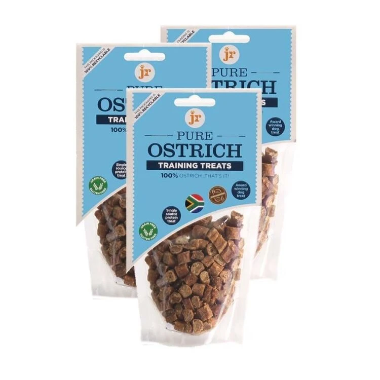 JR Pure Ostrich Training Treats 3 JR Pure Ostrich Training Treats