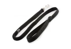 Ancol Extreme Nylon Shock Absorb Dog Lead Black 120cm