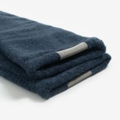 Lords & Labradors Bamboo Dog Drying Mits Navy Blue 7 Lords & Labradors Bamboo Dog Drying Mits Navy Blue -Pawfect Sales Store lords and labradors drying glove navy close up studio