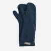 Lords & Labradors Bamboo Dog Drying Mits Navy Blue -Pawfect Sales Store lords and labradors drying gloves navy studio