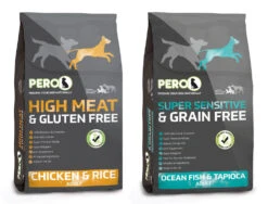 2 X 12kg Pero High Meat Chicken & Sensitive Fish Dry Dog Food