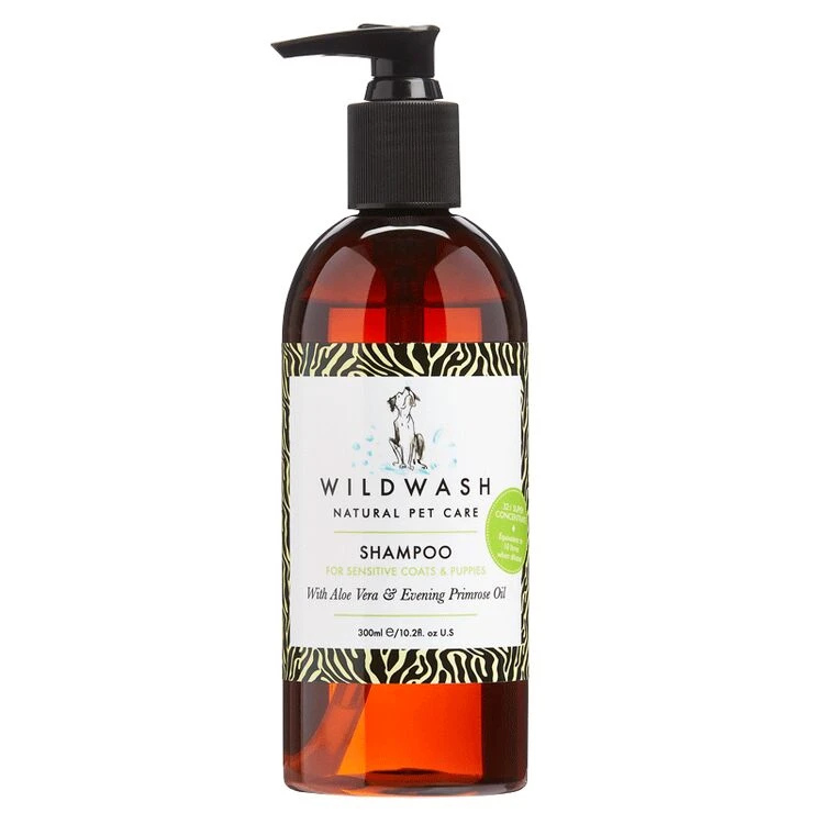 Wildwash Pro Shampoo For Sensitive Coats Puppies And Kittens 300ml 3 Wildwash Pro Shampoo For Sensitive Coats Puppies And Kittens 300ml