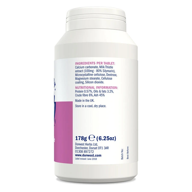 Dorwest Milk Thistle Tablets 12 Dorwest Milk Thistle Tablets - Image 10