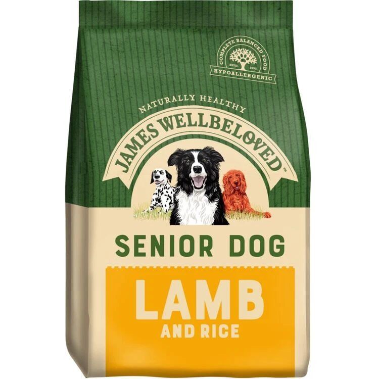 James Wellbeloved Lamb & Rice Senior Dog Food 3 James Wellbeloved Lamb & Rice Senior Dog Food