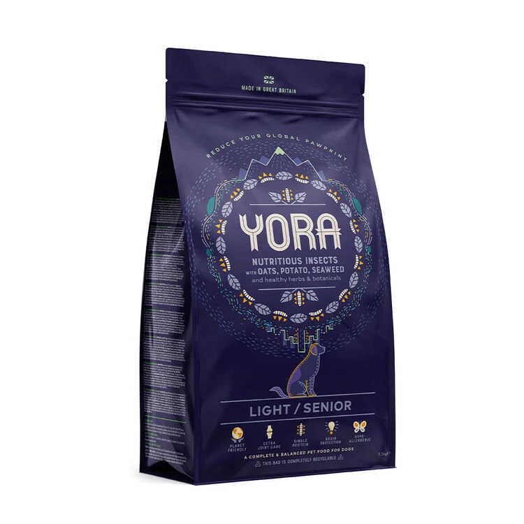Yora Insect Protein Light Senior Dog Food 3 Yora Insect Protein Light Senior Dog Food